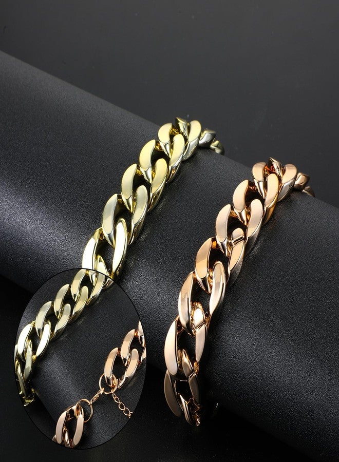 Larrel 2 Pcs Cat Chain Collar, Adjustable Lightweight PET Chain for Cat Exquisite Pet Stylish Decorative Accessory for Small Cats Dogs(Gold, Rose Gold) - Image 3